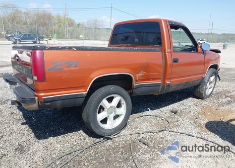 1989 Chevrolet Gmt-400 K1500 из США, поврежденный, VIN 1GCDK14K4KZ249543